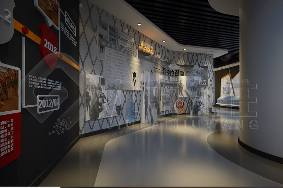 安全宣傳展廳，交通安全教育館，設(shè)計(jì)布局，方案